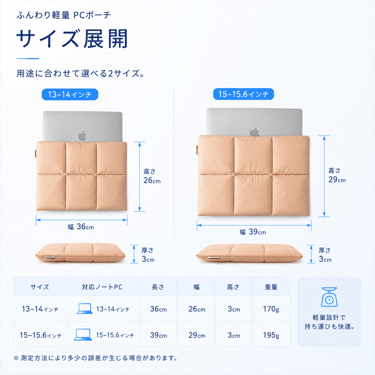 SORAWA ふわりキルトPCケース